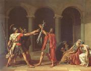 Jacques-Louis  David The Oath of the Horatii (mk05) Spain oil painting artist